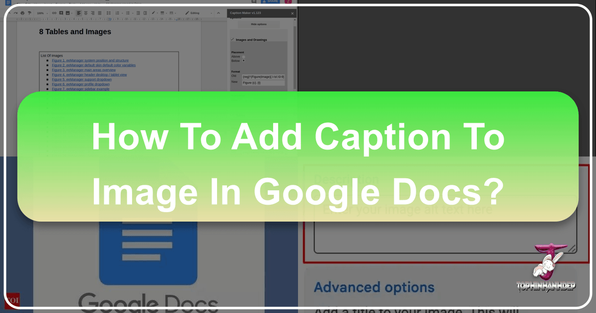 Add captions to images in Google Docs using simple, integrated, or table methods for enhanced visual storytelling and engagement. /images/how-to-add-caption-to-image-in-google-docs.png