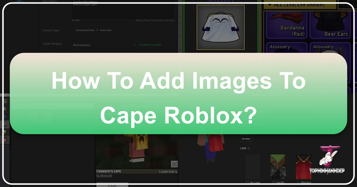 Customizing Roblox capes with images and animations for unique character styles and expressions. /images/how-to-add-images-to-cape-roblox.png