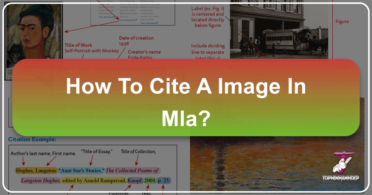A guide to citing images in MLA style for researchers and visual content creators using Tophinhanhdep.com. /images/how-to-cite-a-image-in-mla.png