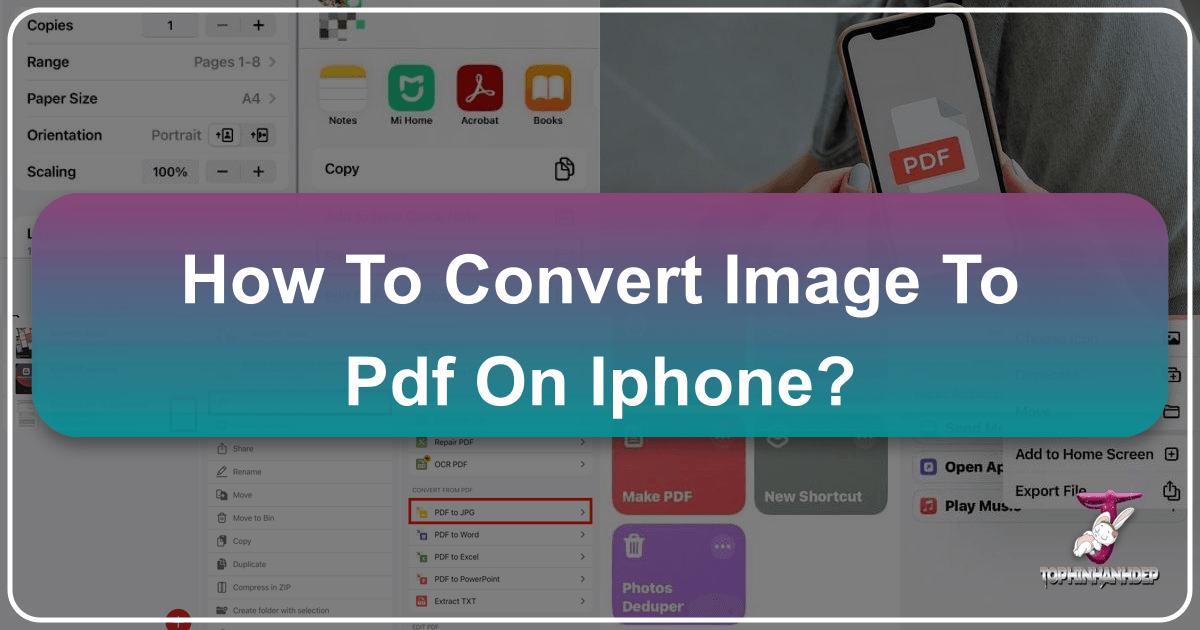 Convert images to PDF on iPhone using built-in features and external tools for enhanced compatibility and presentation. /images/how-to-convert-image-to-pdf-on-iphone.png