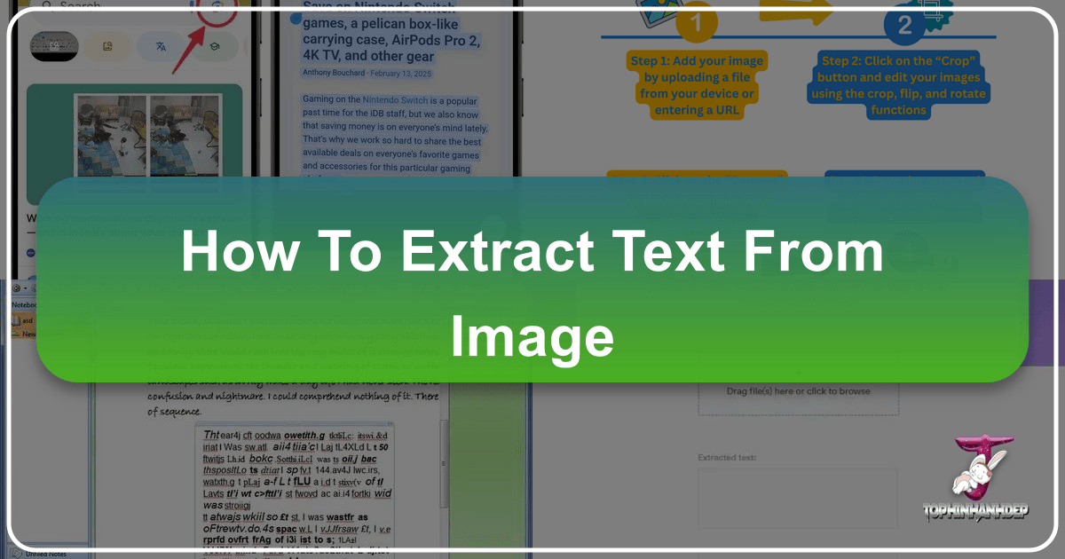 Tophinhanhdep.com offers advanced image-to-text solutions with AI-powered OCR technology. /images/how-to-extract-text-from-image.png