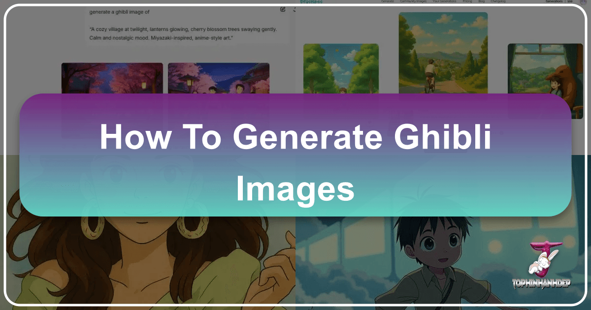 Generate breathtaking Studio Ghibli-style images with AI using Tophinhanhdep.com's comprehensive guide and resources. /images/how-to-generate-ghibli-images.png
