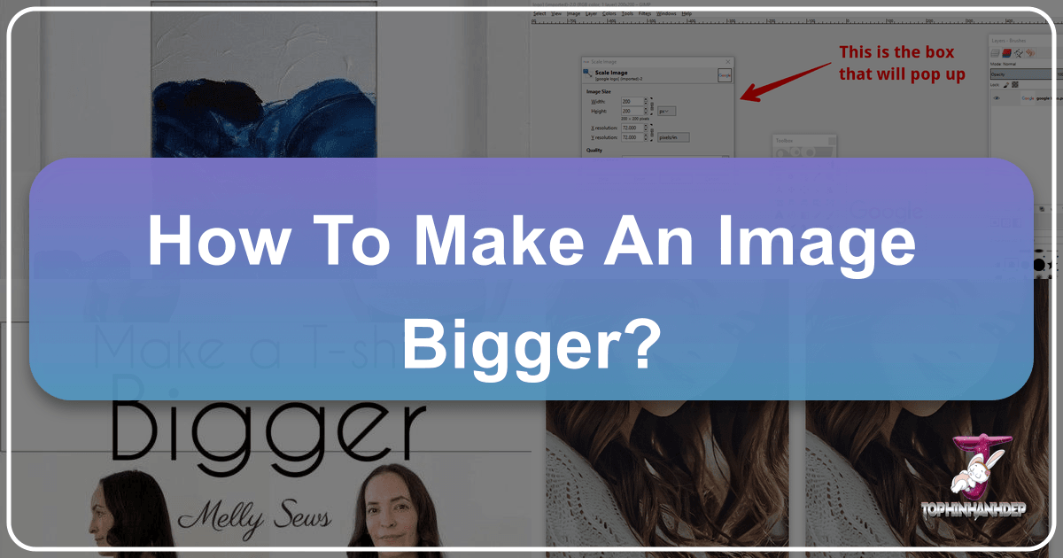 Make images bigger without losing quality using AI upscalers and traditional editing software techniques effectively. /images/how-to-make-an-image-bigger.png