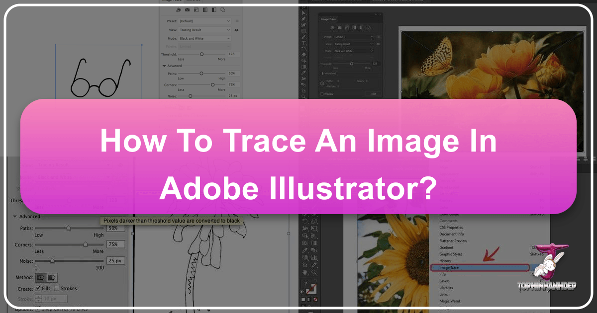 Mastering Adobe Illustrator's Image Trace tool for vectorizing raster images with precision and scalability. /images/how-to-trace-an-image-in-adobe-illustrator.png