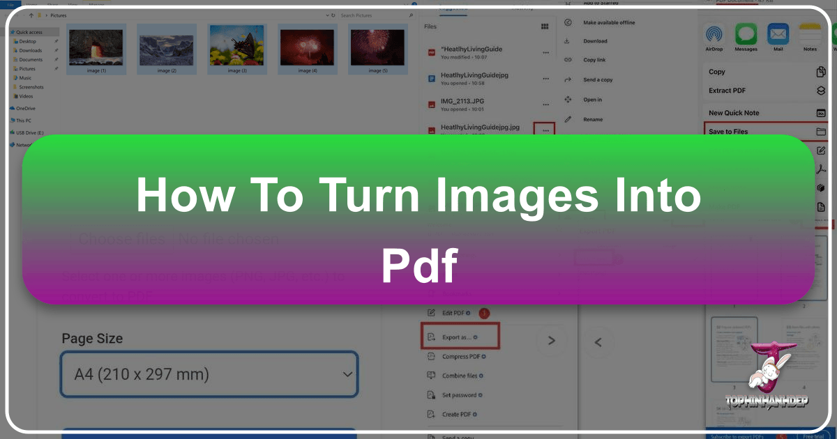 Convert images to PDF easily on various platforms for universal compatibility and enhanced security. /images/how-to-turn-images-into-pdf.png