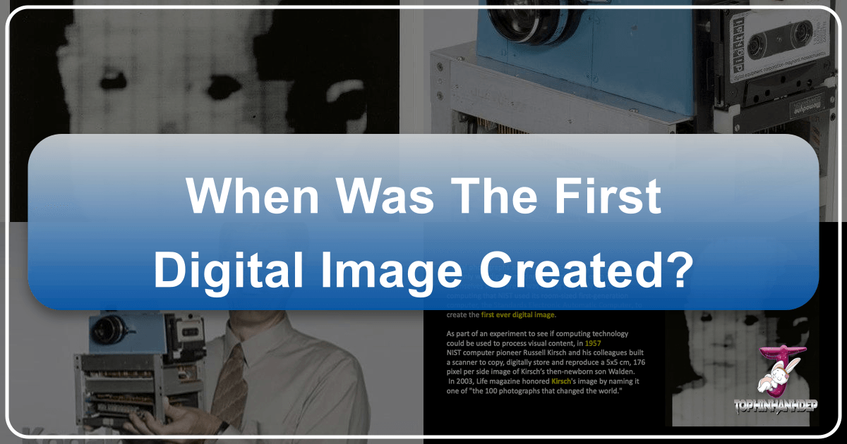 The origin and evolution of the digital image, from concept to global phenomenon, transformed visual culture forever. /images/when-was-the-first-digital-image-created.png