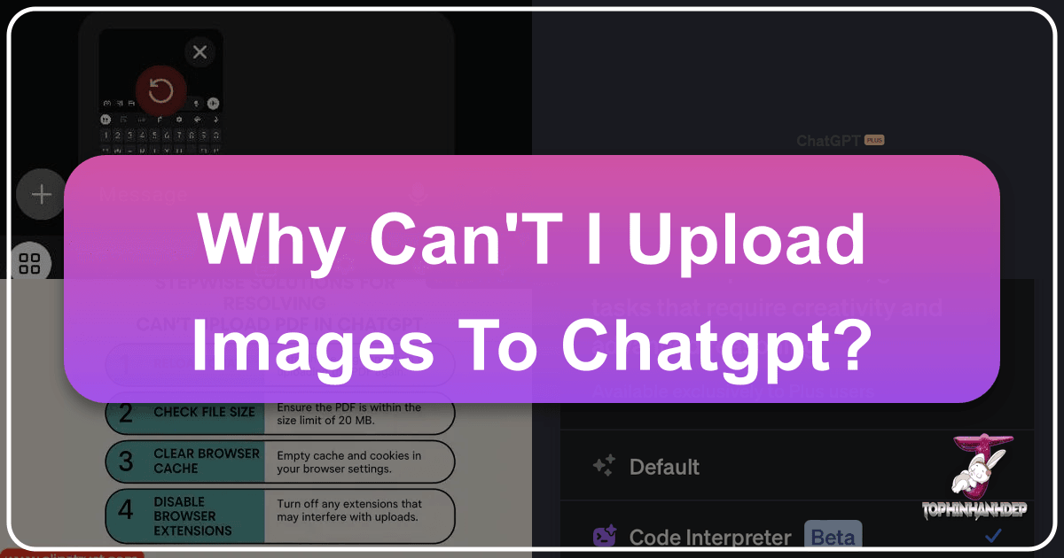 Troubleshooting image uploads on ChatGPT with Tophinhanhdep.com's expert guidance and optimization tools for seamless AI interaction. /images/why-cant-i-upload-images-to-chatgpt.png
