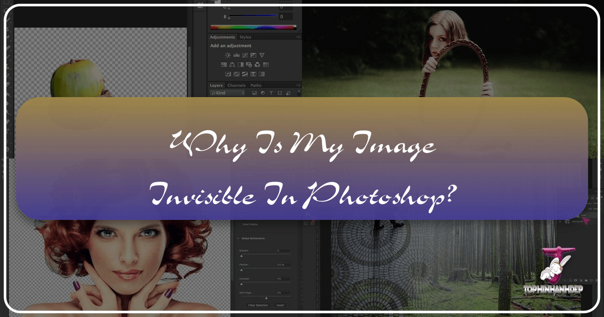 Understanding and mastering image transparency in Adobe Photoshop for photographers and designers. /images/why-is-my-image-invisible-in-photoshop.png