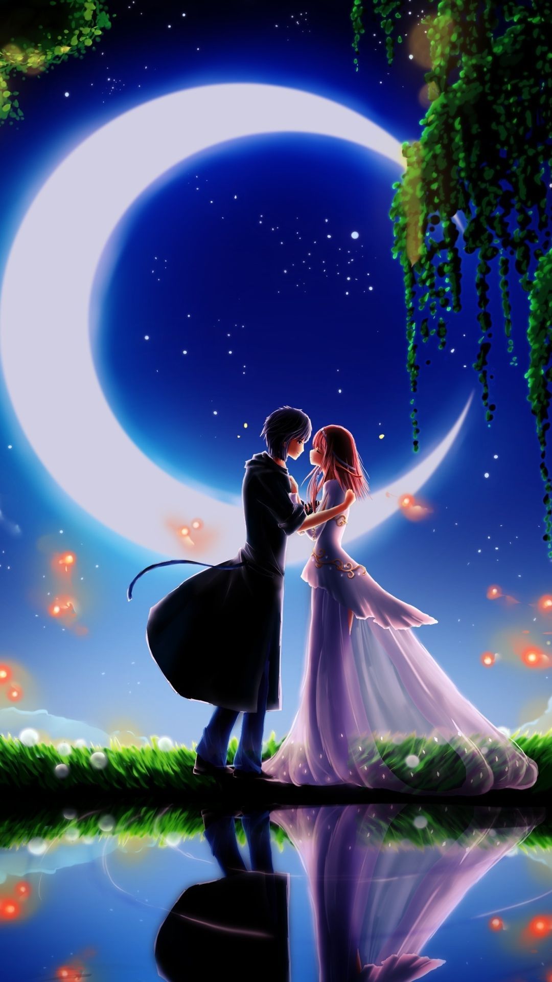 Romantic Anime Couple Wallpapers HD  APK Download for Android  Aptoide