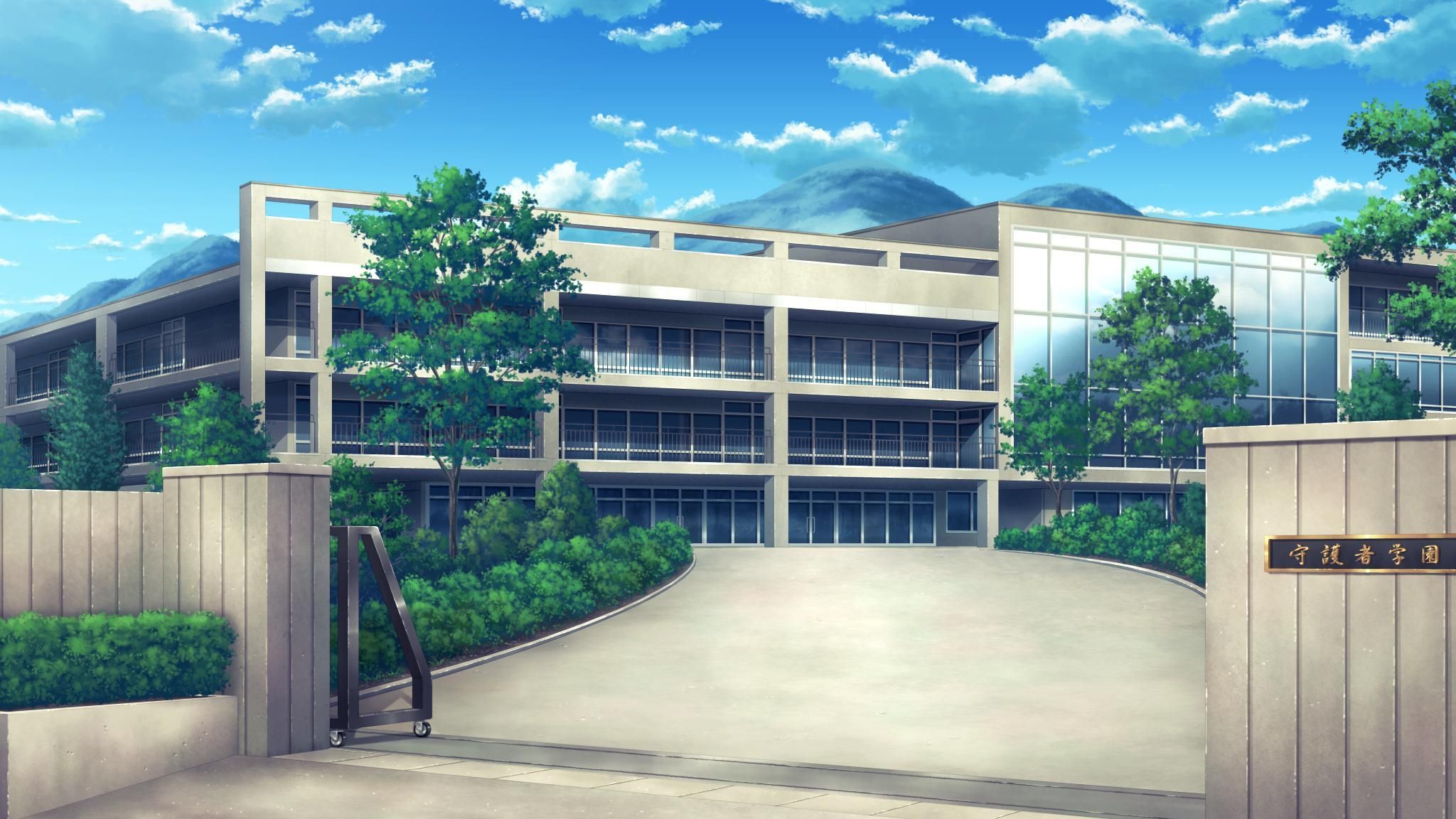 Anime School Scenery Wallpapers - Top Những Hình Ảnh Đẹp