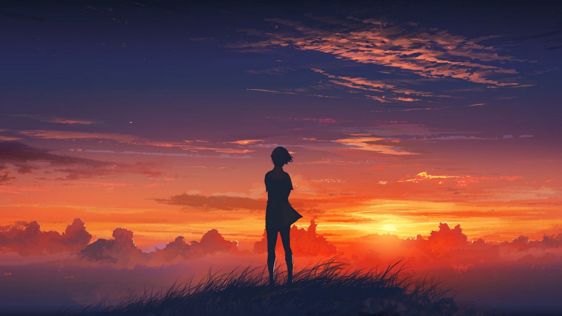 Cảm nhận những khoảnh khắc lãng mạn và đầy màu sắc của hoàng hôn với bộ ảnh hình nền anime sunset wallpapers anime đầy nghệ thuật. Theo dõi những nhân vật yêu thích trong những cảnh quan thiên nhiên đẹp như tranh vẽ để tốt cho tâm hồn bạn.