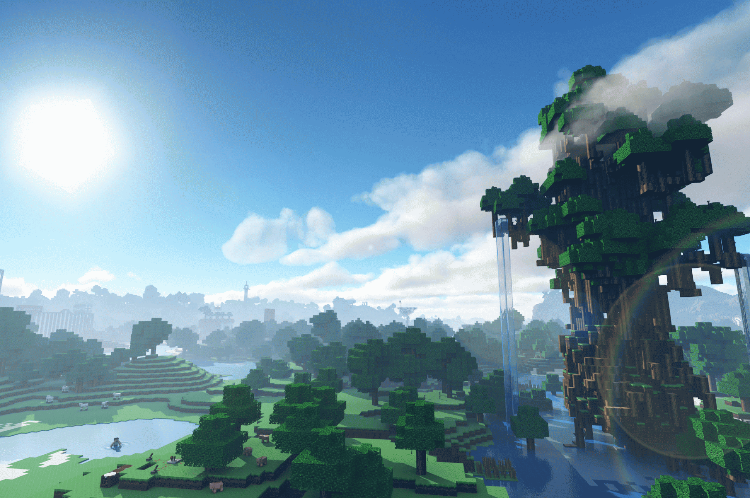 Hình ảnh Minecraft đẹp: Với những hình ảnh Minecraft đẹp như mơ này, bạn sẽ như đang được đưa vào một thế giới hoàn toàn khác. Tại đây, bạn sẽ được tự do thỏa sức sáng tạo, khám phá và trải nghiệm những cảm giác mới lạ, được xây dựng từ những khối vuông đơn giản nhất. Hãy để mình rơi vào cuộc phiêu lưu kỳ thú này cùng những hình ảnh đẹp nhất từ Minecraft!