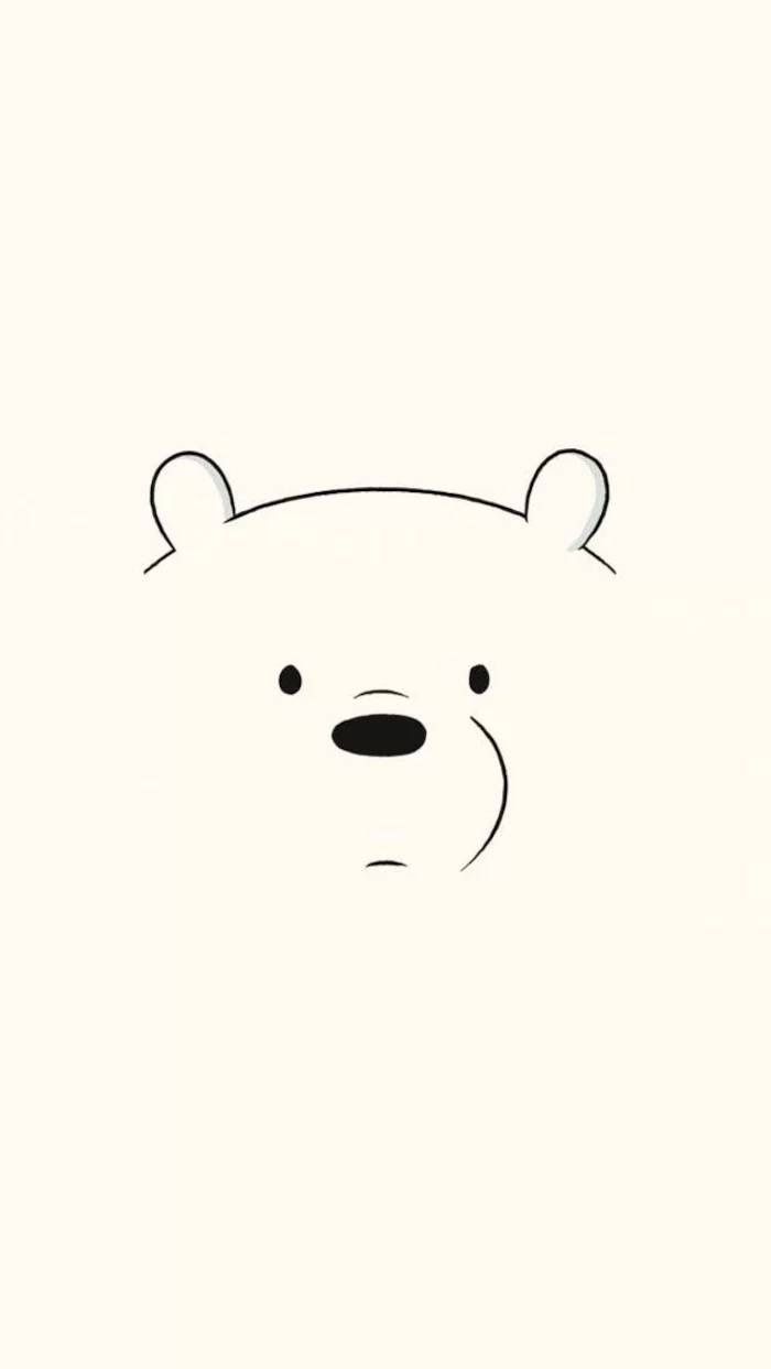 Hình nền gấu trắng cute phô mai que HANG ĐỘNG HìNH NỀN Facebook
