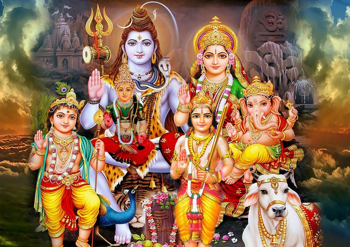 Lord Shiva Family Wallpapers - Top Những Hình Ảnh Đẹp