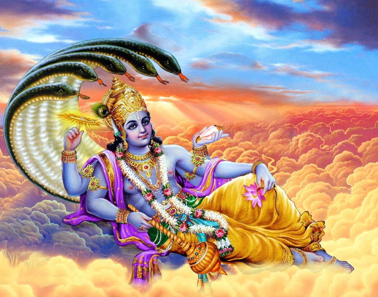 Lord Vishnu Wallpapers - Top Những Hình Ảnh Đẹp
