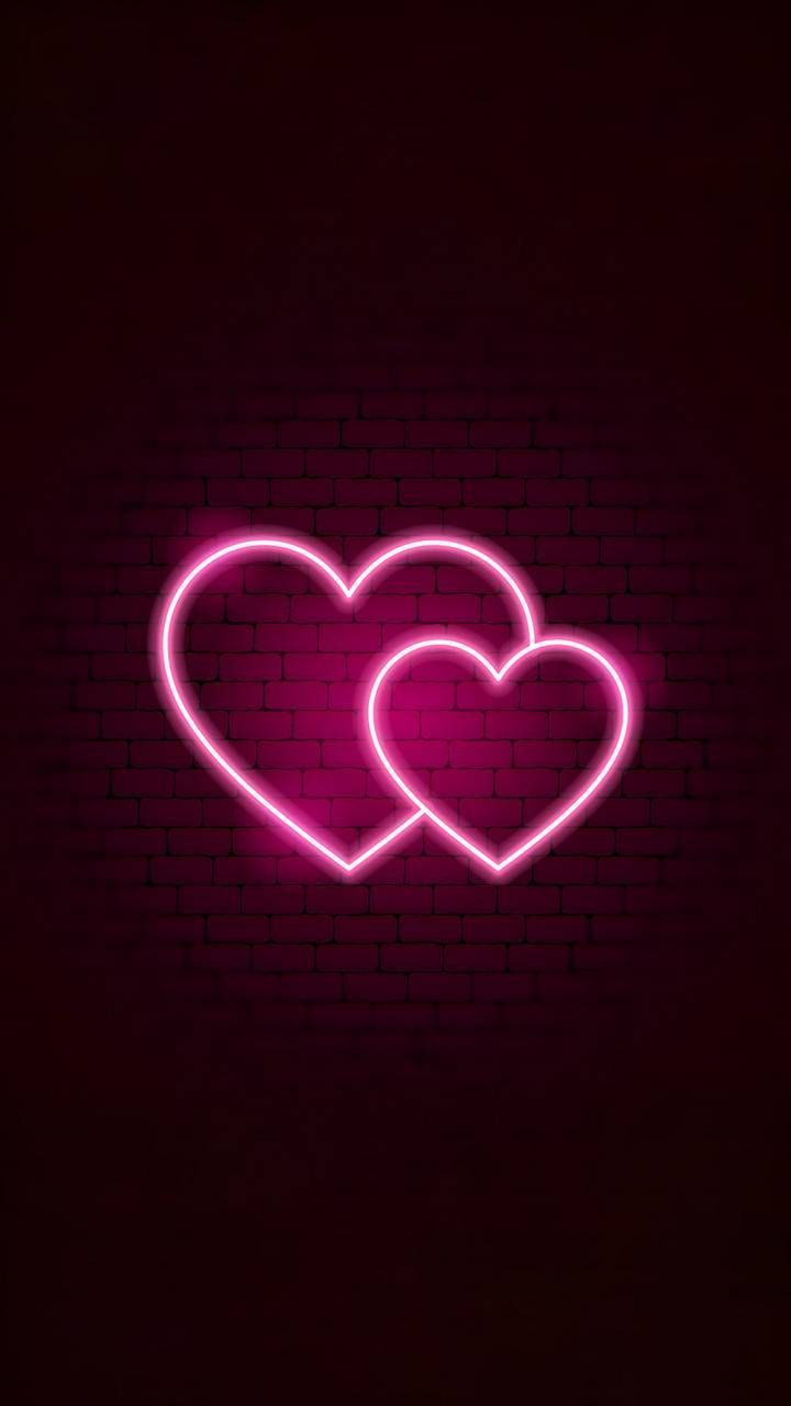 Neon Pink Hearts Wallpapers - Top Những Hình Ảnh Đẹp